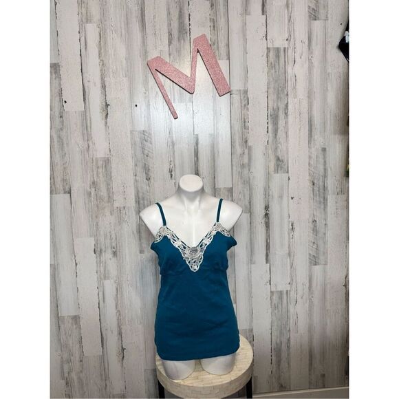 CaliforniaGrown blue tank top - Picture 1 of 9